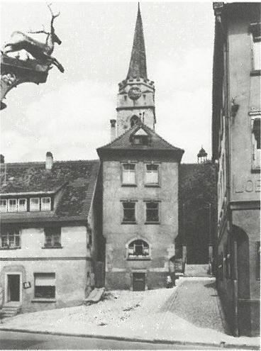 Bäckerei Schmucker vor 1962